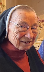 Sr. Bonaventura geht am 12.7.2025 heim zu Gott