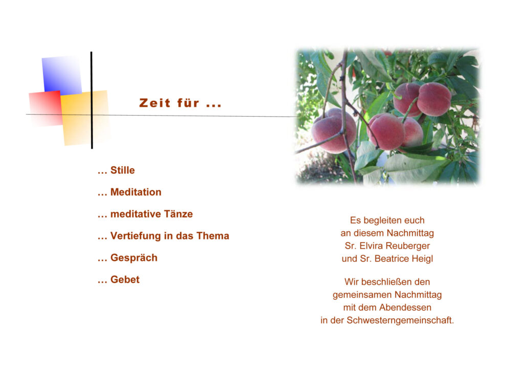 Zeit für Meditation